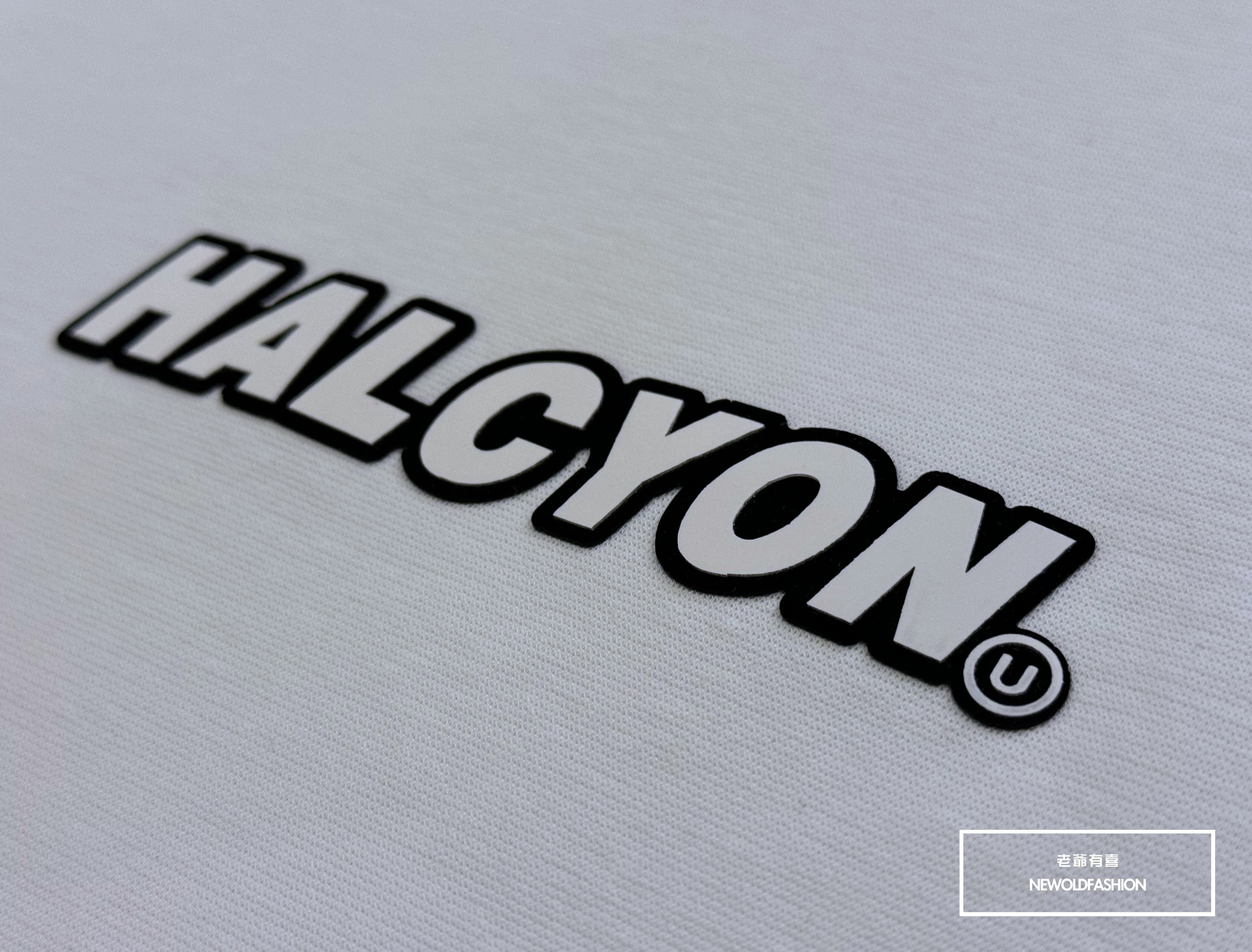 『新品上市』重磅Halcyon框線短T(NOF2405S6005)-白