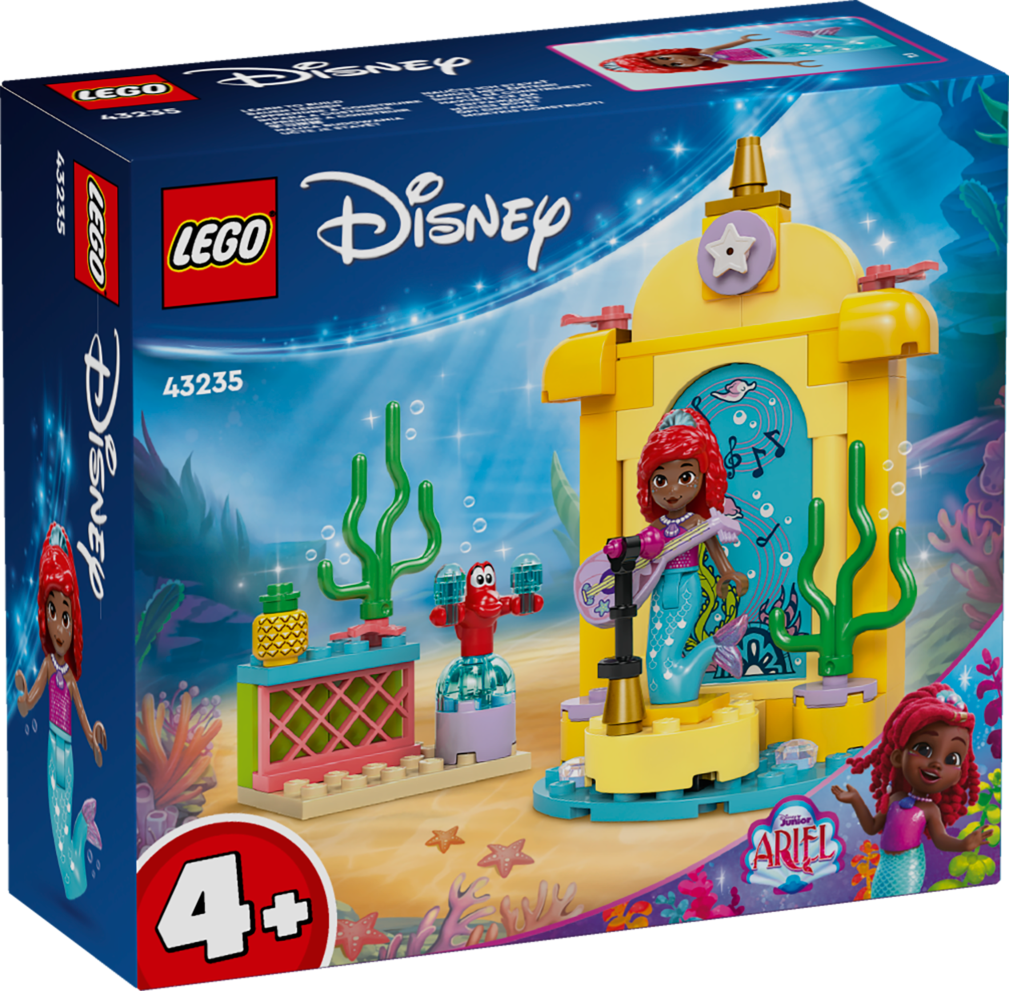 [飛米樂高積木專賣店] LEGO 43235 Disney-愛麗兒的音樂舞台