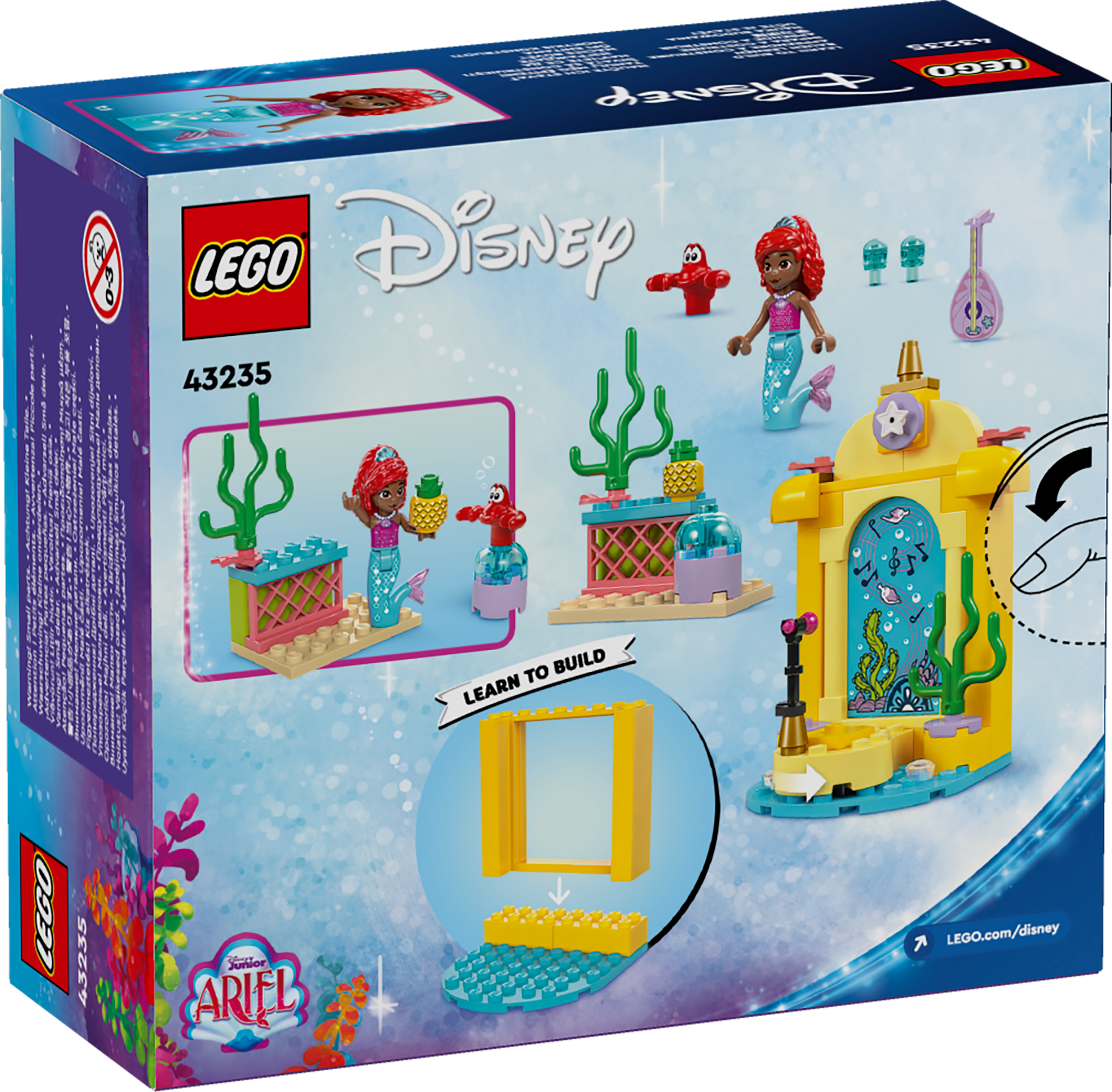 [飛米樂高積木專賣店] LEGO 43235 Disney-愛麗兒的音樂舞台