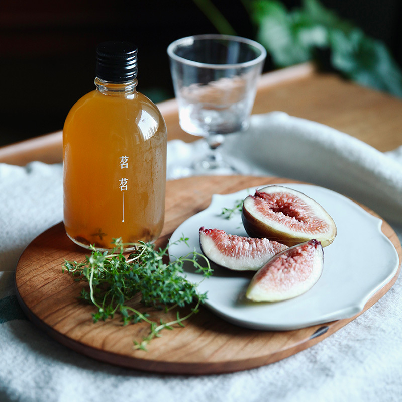 茗茗康普茶香檳｜無花果百里香