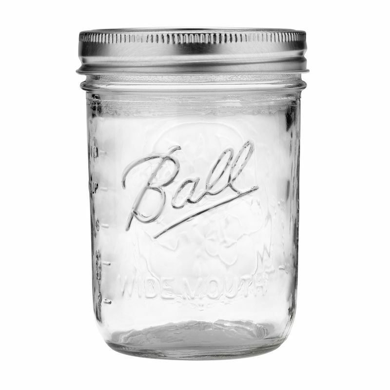 美國經典梅森罐 Ball (Mason Jars) 16oz 寬口徑(Wide Mouth)