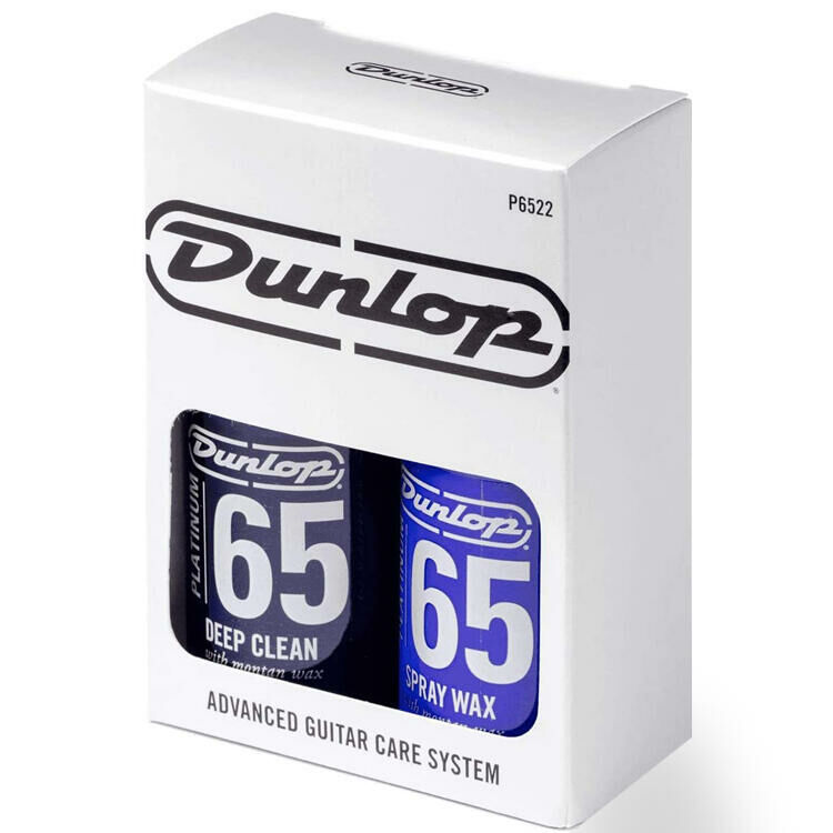 DUNLOP 吉他保養組合 P6522系列組合包 潔淨拋光水蠟+深層潔淨水蠟+清潔布