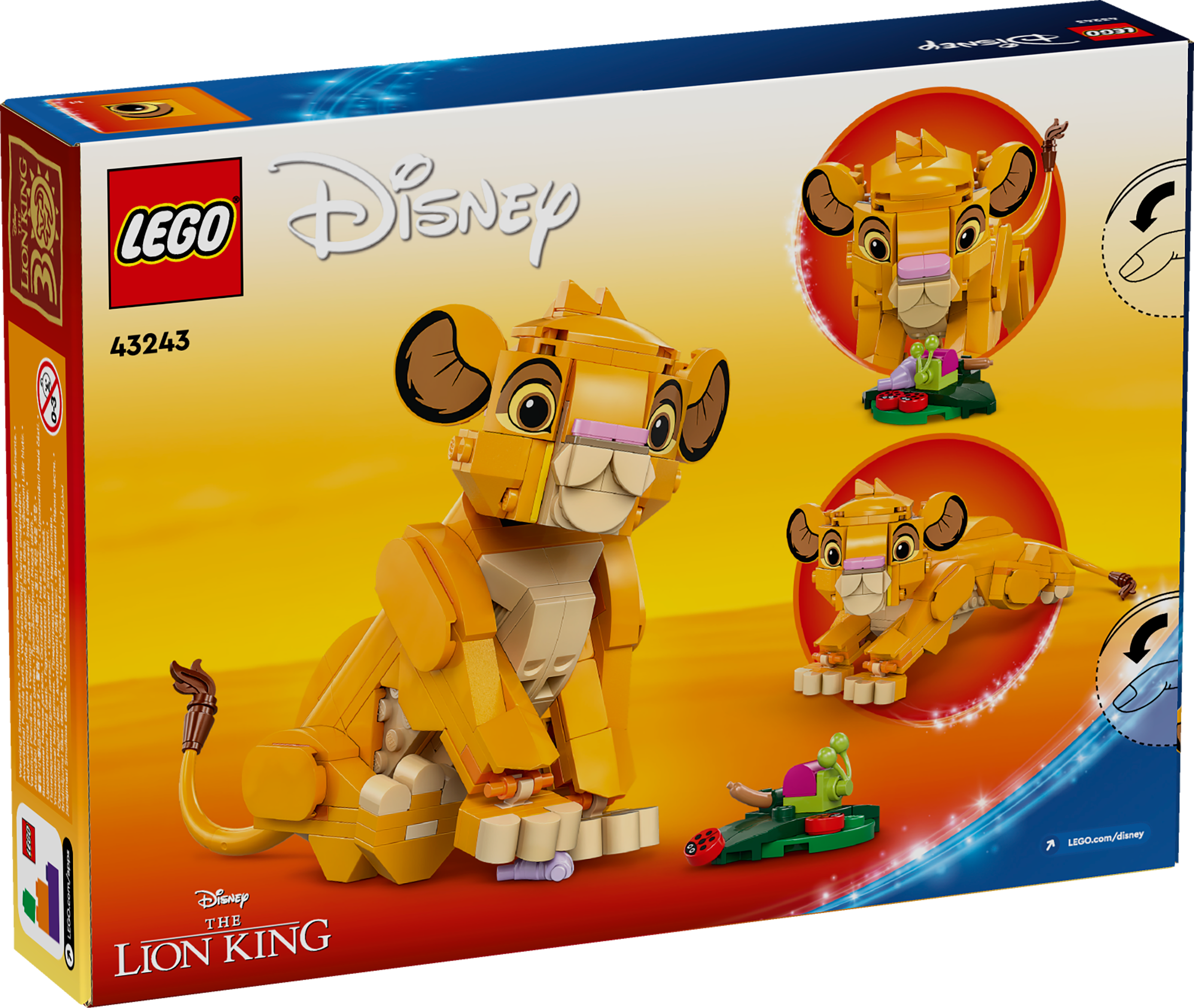 [飛米樂高積木專賣店] LEGO 43243 Disney-小辛巴 The Lion King