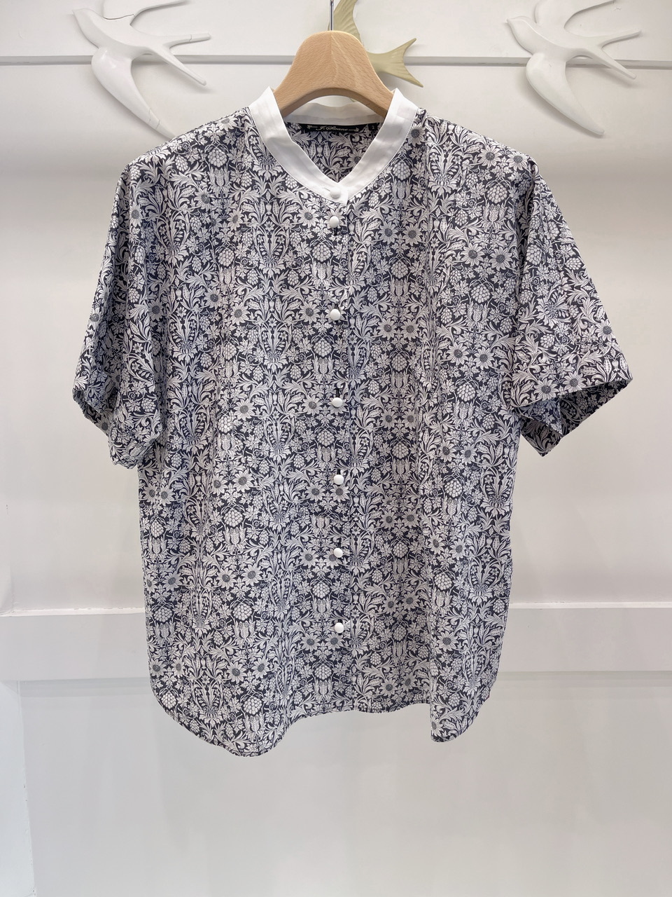 LB白領短袖襯衫