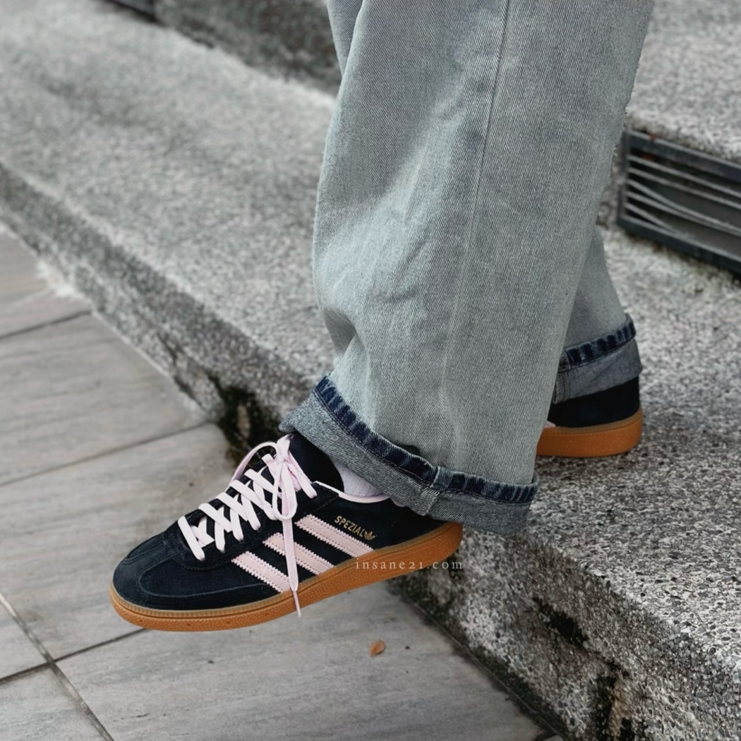 ADIDAS HANDBALL SPEZIAL 黑粉 焦糖底 休閒 女鞋 IE5897