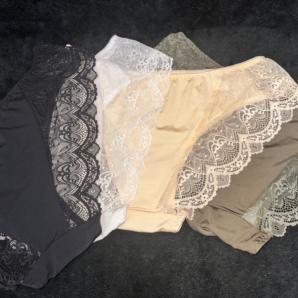 蕾絲無痕滑布內褲