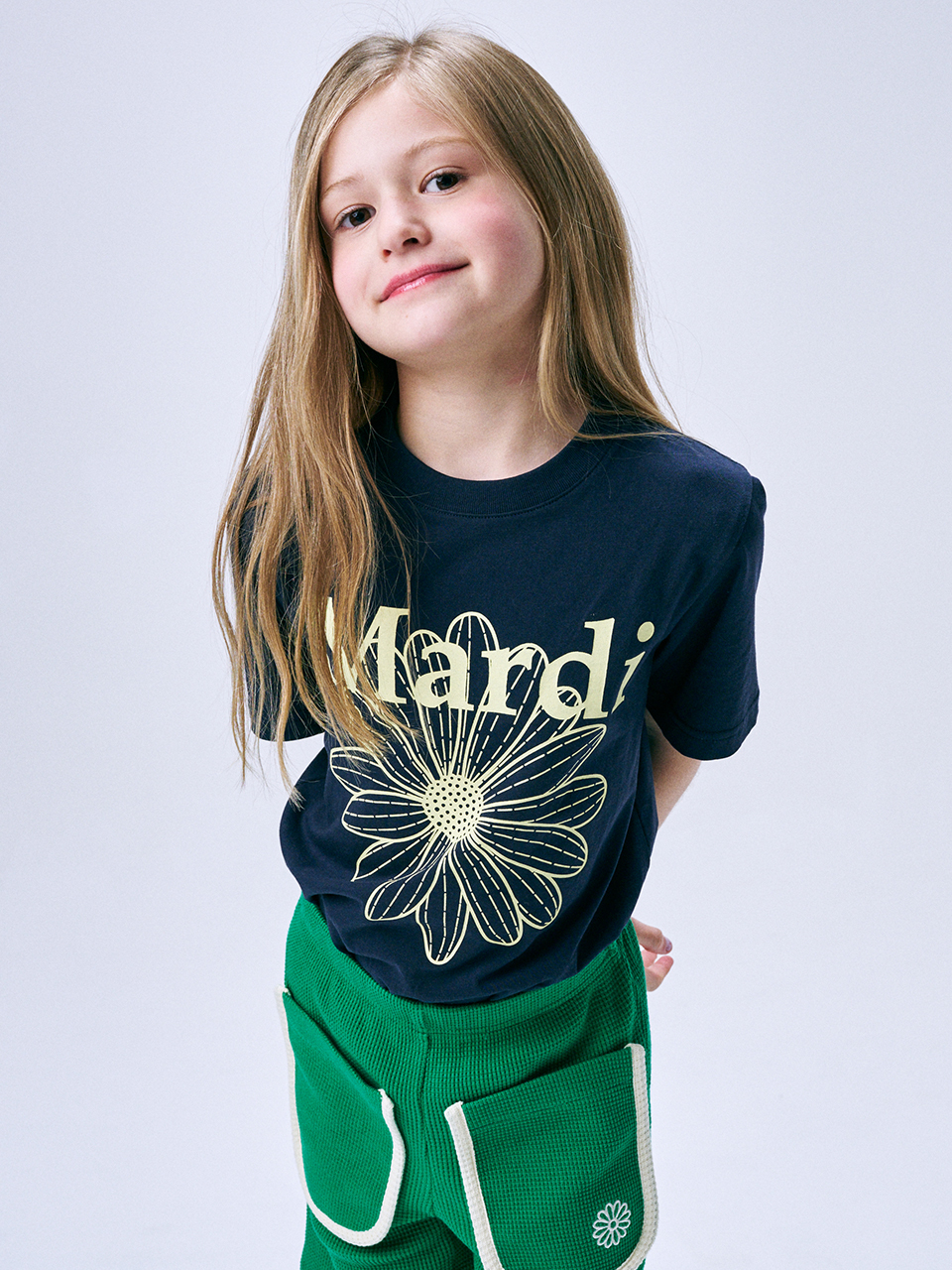 Mardi Mercredi KIDS TSHIRT FLOWERMARDI
