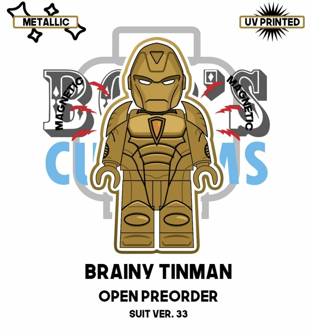 【預訂】【Bob's Customs】聰明鐵人 - 套裝 Ver.33
