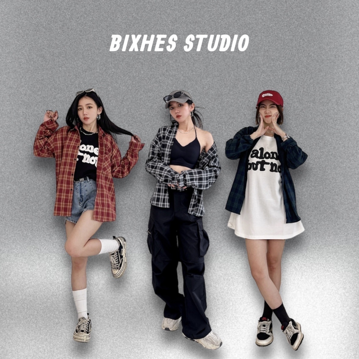 美式雙色格紋襯衫(G00041)