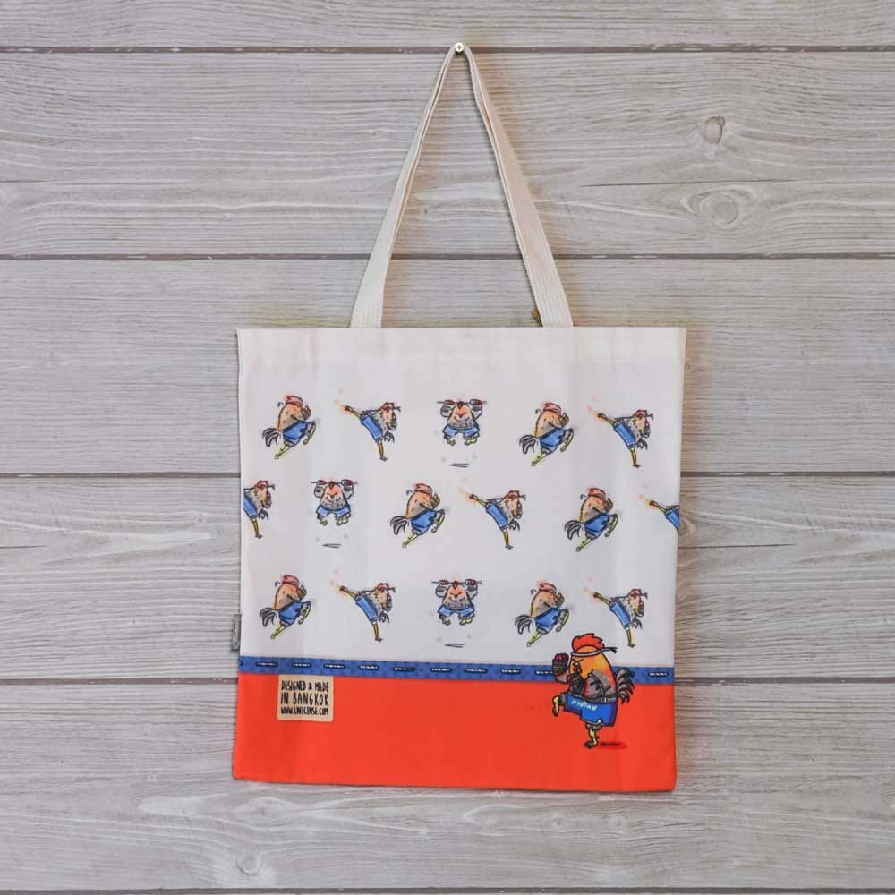 🇹🇭 泰國 得意 TOTE BAG (Boxing雞/貓咪/狗仔) (T6/L239)