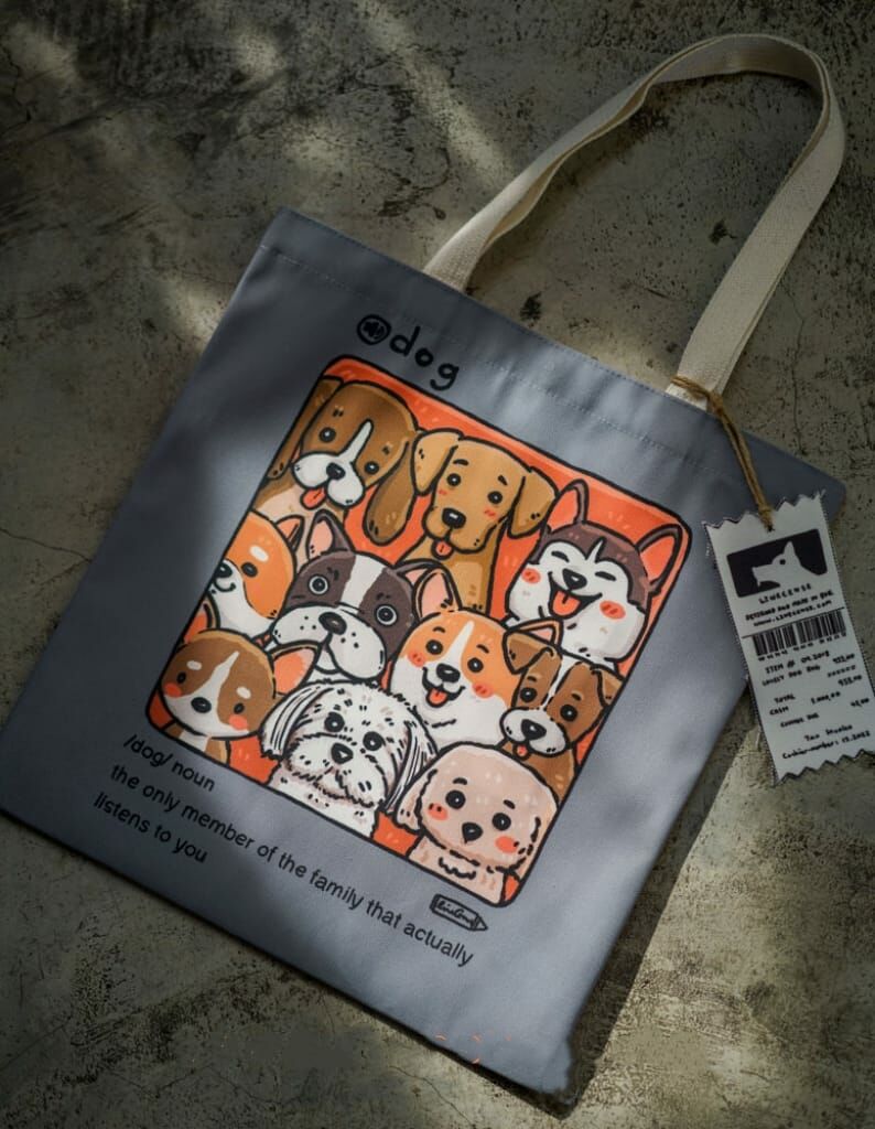 🇹🇭 泰國 得意 TOTE BAG (Boxing雞/貓咪/狗仔) ,清貨貨品,不設退換(T6/L239)