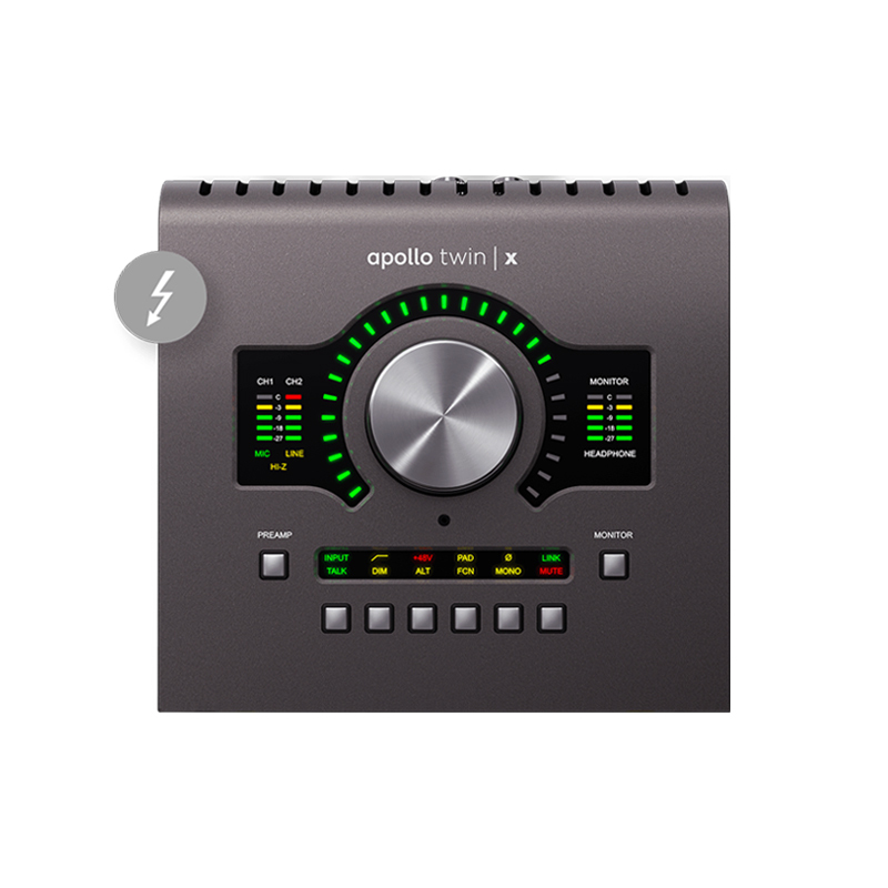 Universal Audio Apollo Twin X DUO Thunderbolt 錄音介面