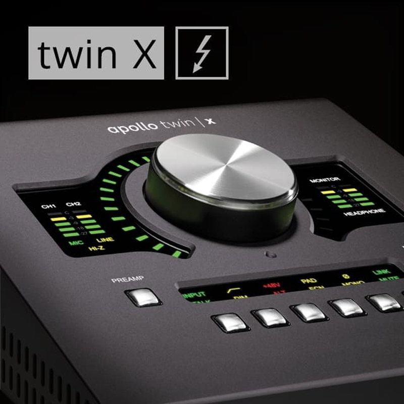 Universal Audio Apollo Twin X DUO Thunderbolt 錄音介面