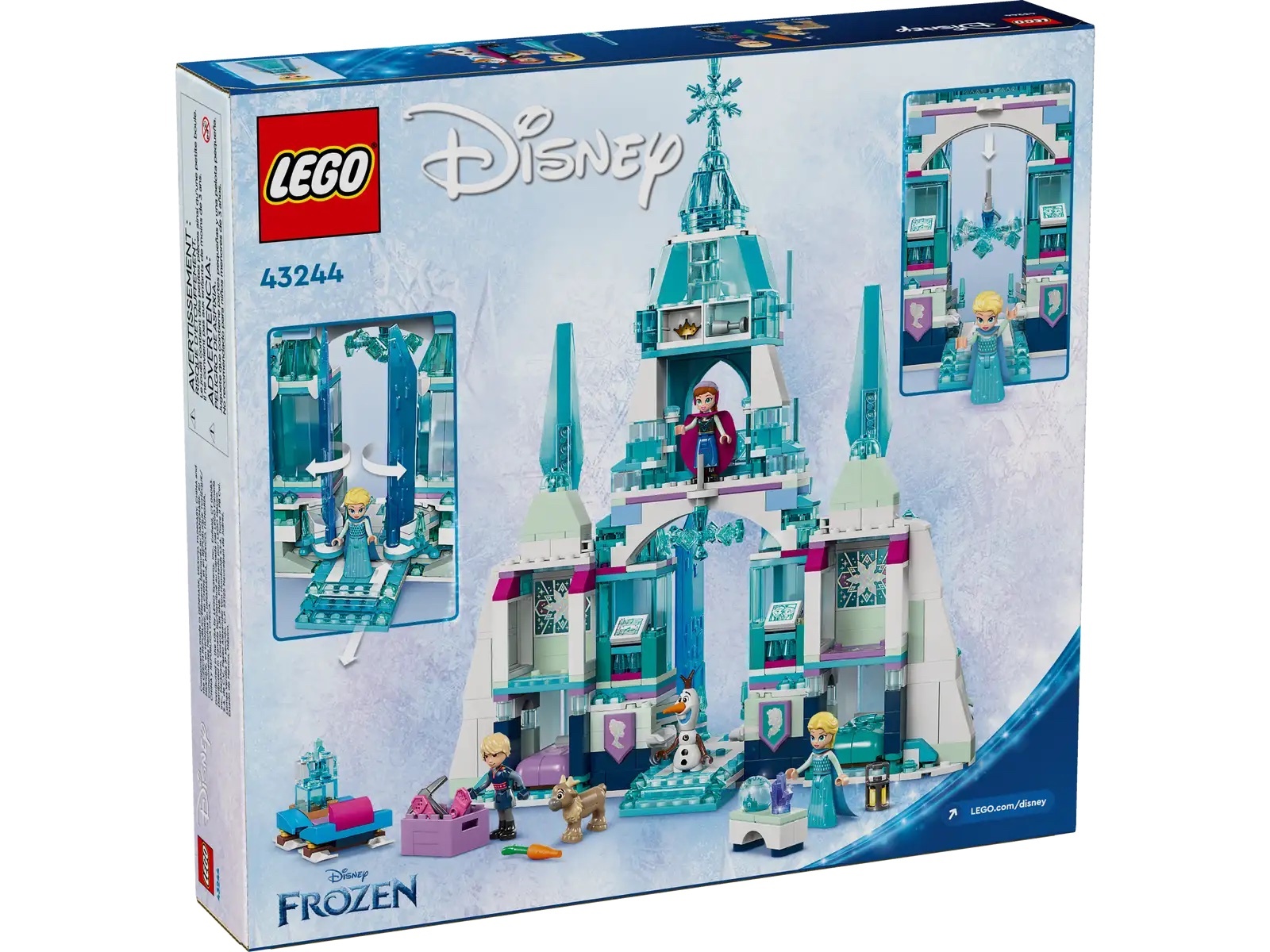 [飛米樂高積木磚賣店] LEGO 43244 Disney-Elsa's Ice Palace