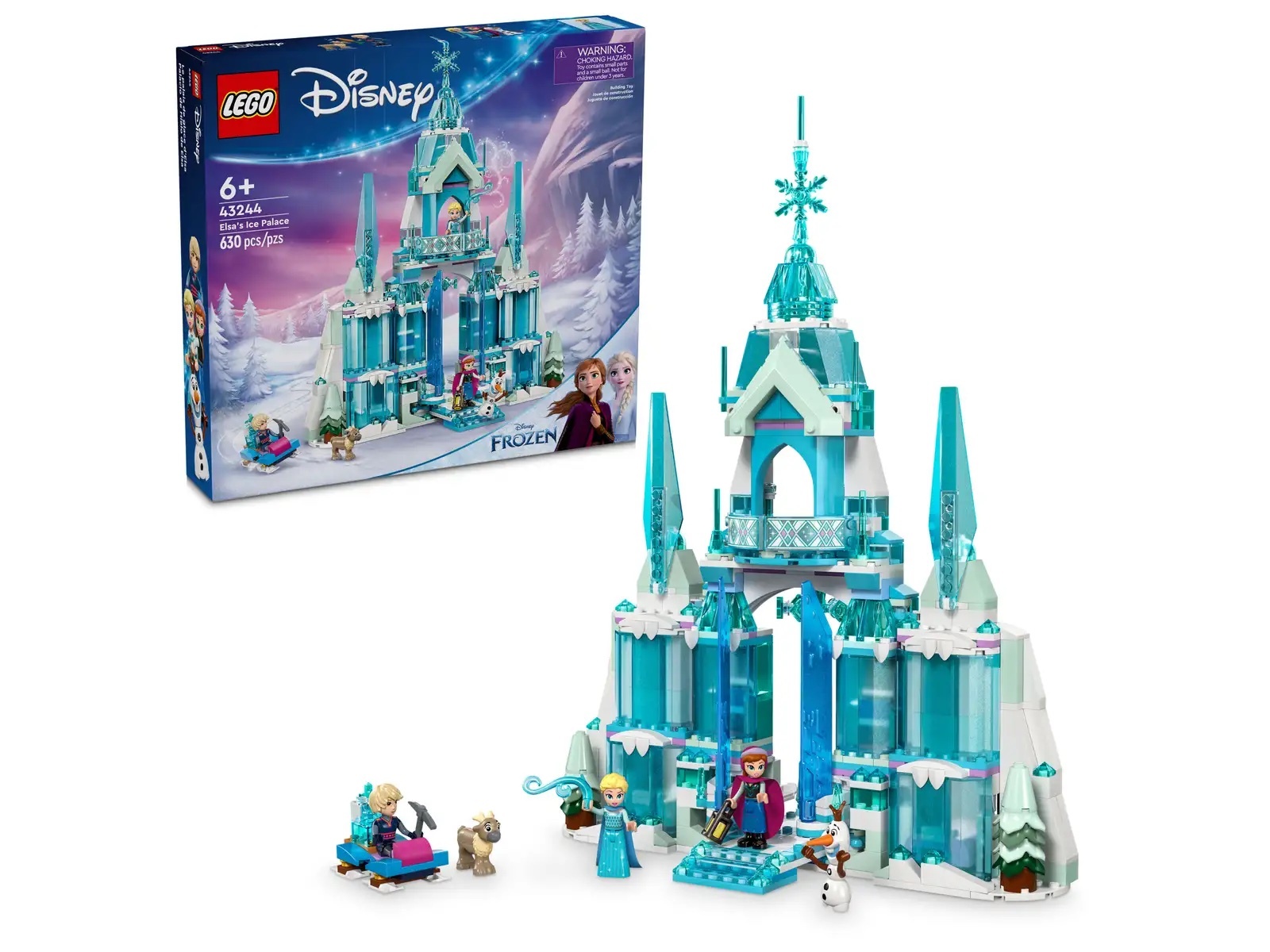 [飛米樂高積木磚賣店] LEGO 43244 Disney-Elsa's Ice Palace