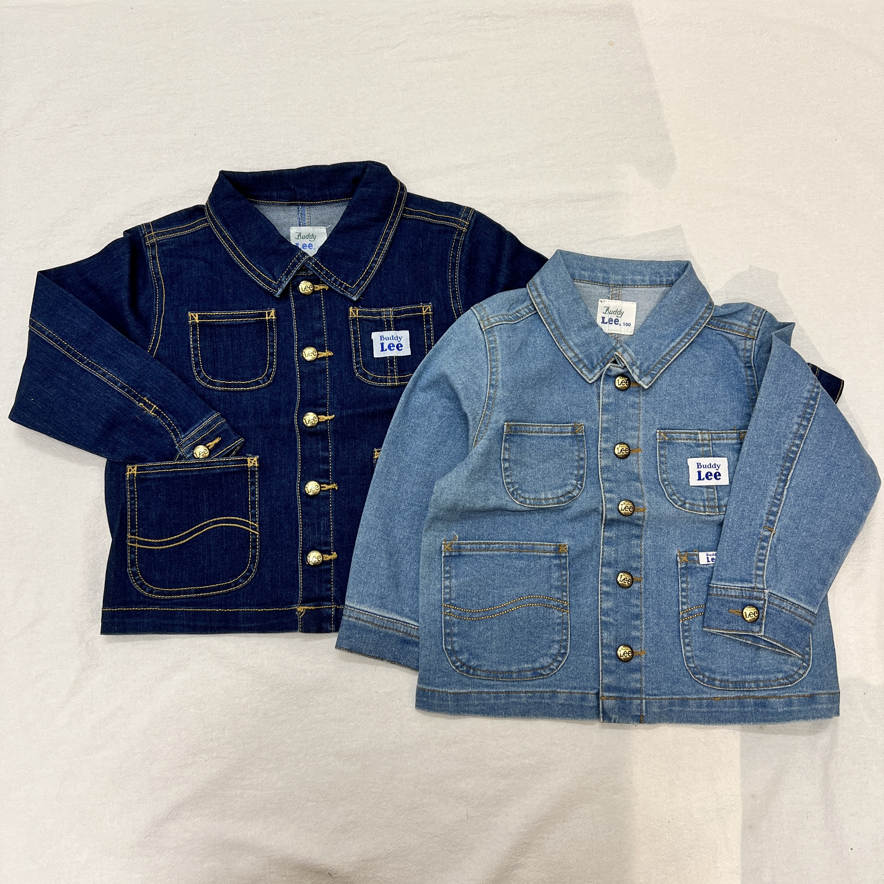 💙日單 𝐁𝐮𝐝𝐝𝐲 𝐋𝐞𝐞 雙口袋牛仔薄外套