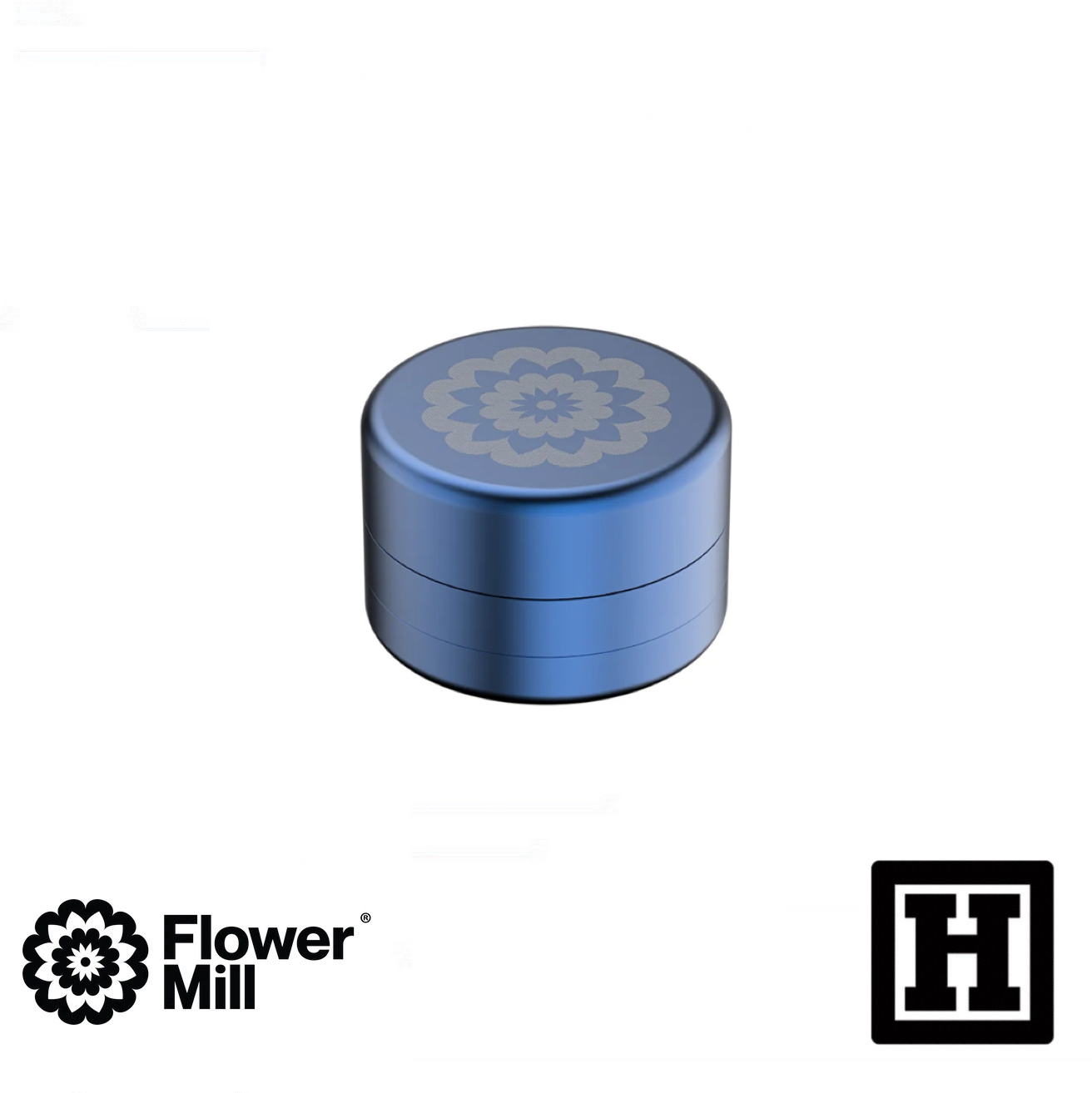 Flower Mill 標準版 三片式 研磨器「小型尺寸」