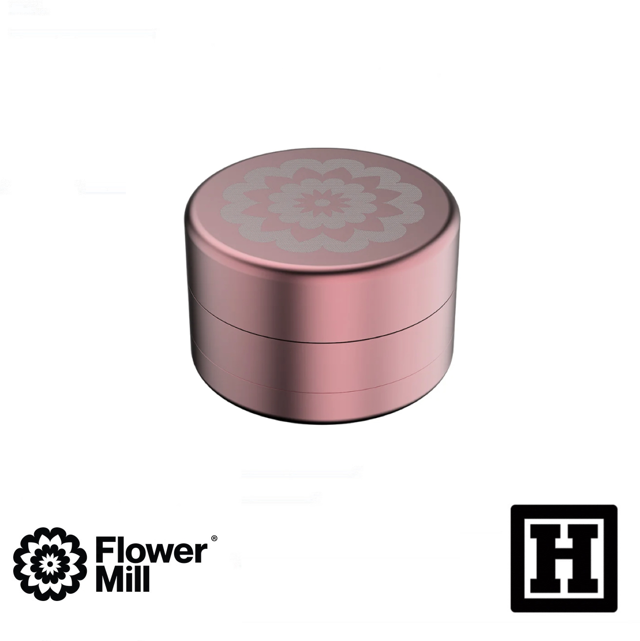 Flower Mill 標準版 三片式 研磨器「中型尺寸」