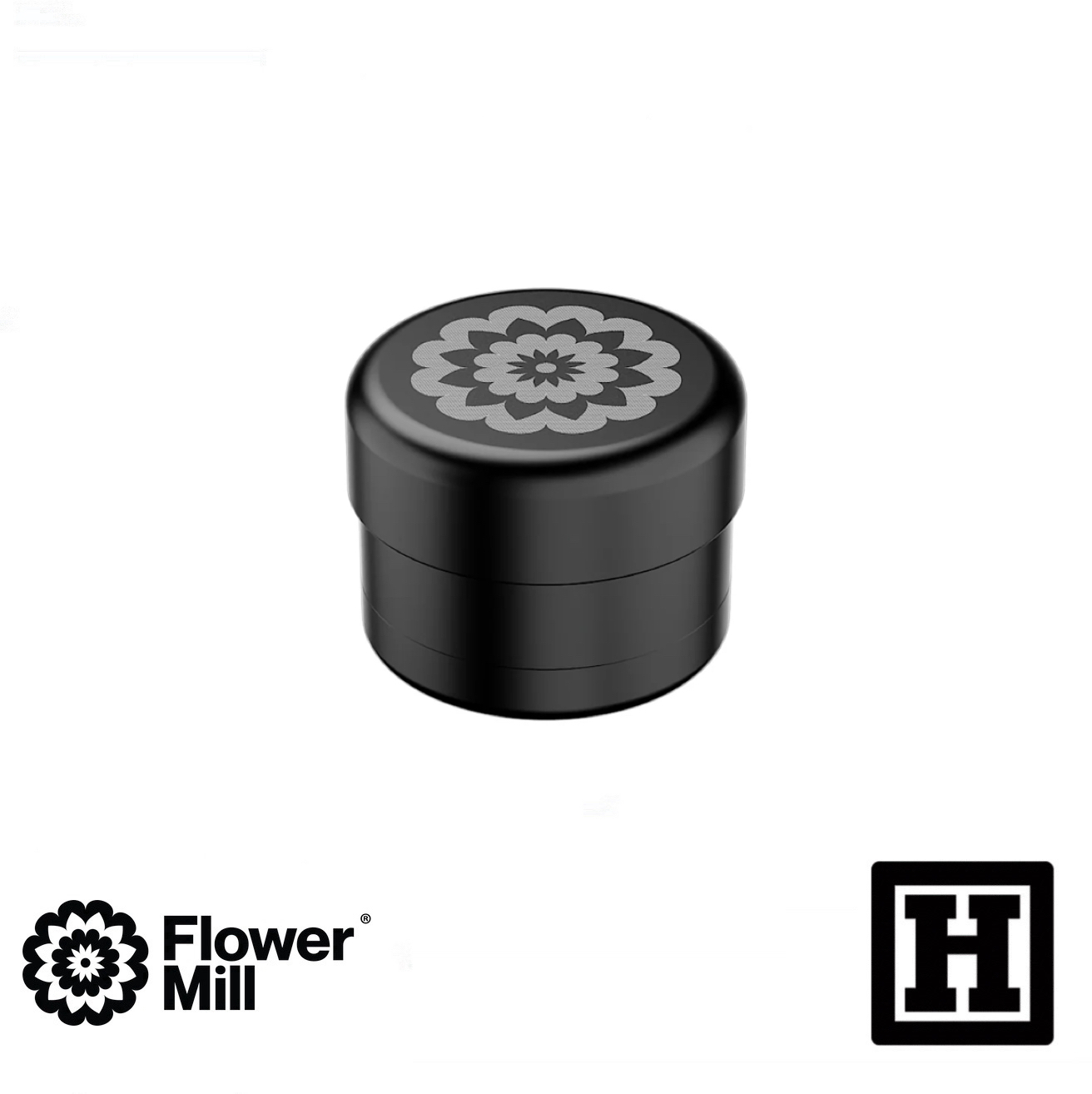 Flower Mill 豪華版 四片式 研磨器「鋁合金製」