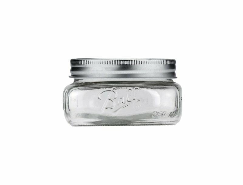 美國經典梅森罐 Ball (Mason Jars) Elite 系列 8oz 寬口徑(Wide Mouth)