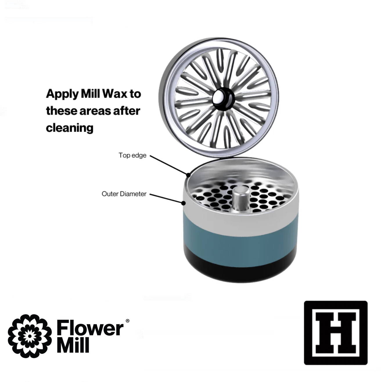 Flower Mill Wax 保養潤滑膏