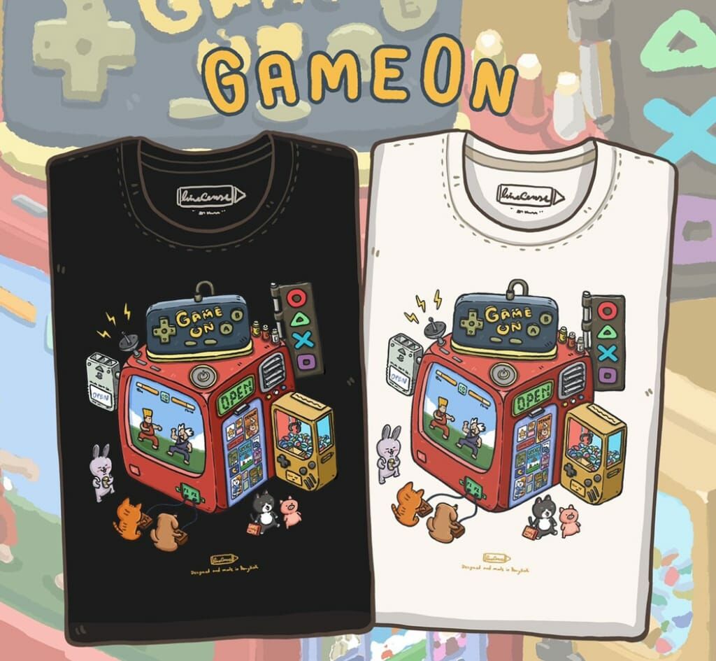 現貨清貨 🇹🇭 泰國 GAME ON T-Shirts  (T6/L242)【清貨貨品不設退換】