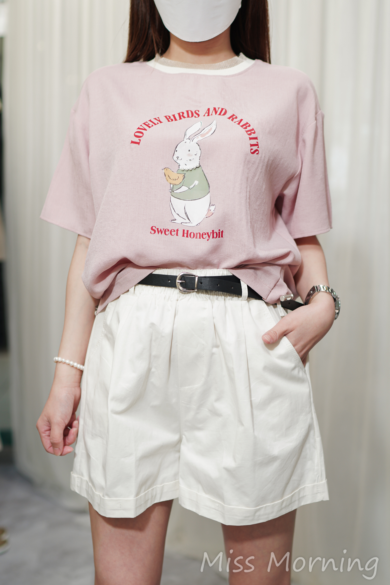 兔兔圖案款上衣(13979)