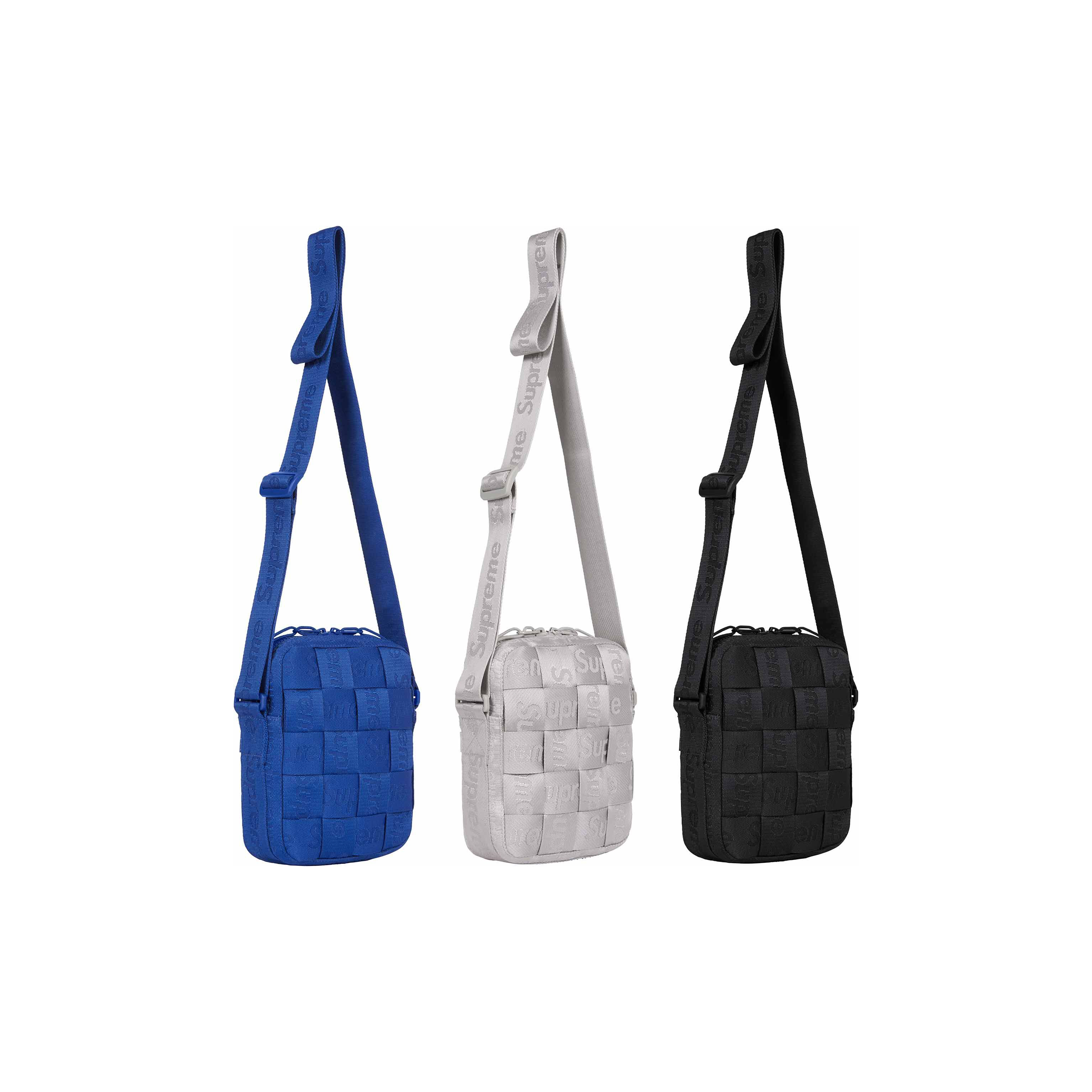 -(C016)-SUPREME WOVEN SHOULDER BAG SS24 編織包 BV 肩背包-SS24B43