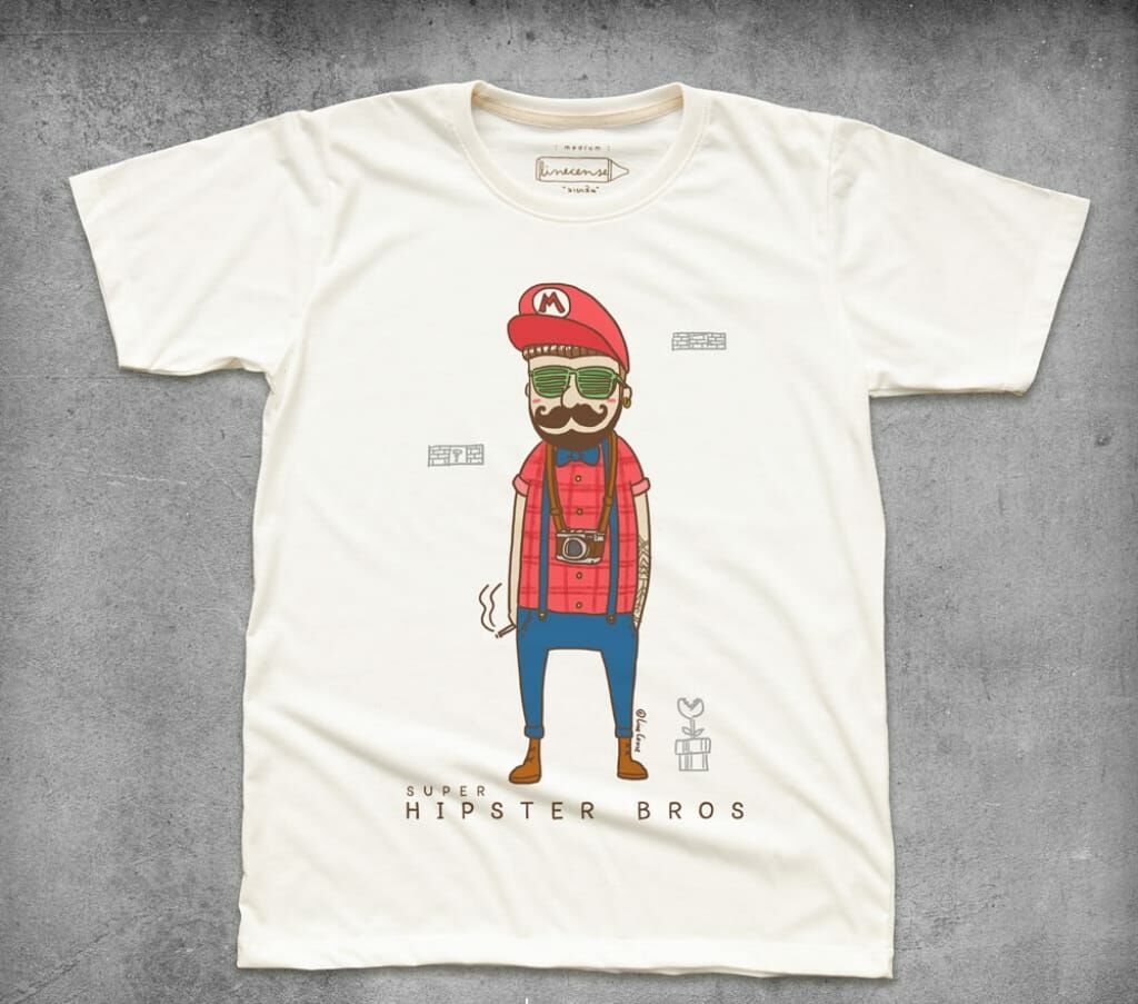 現貨清貨 🇹🇭 泰國 HIPSTER BROS T-Shirts  (T6/L244)【清貨貨品不設退換】