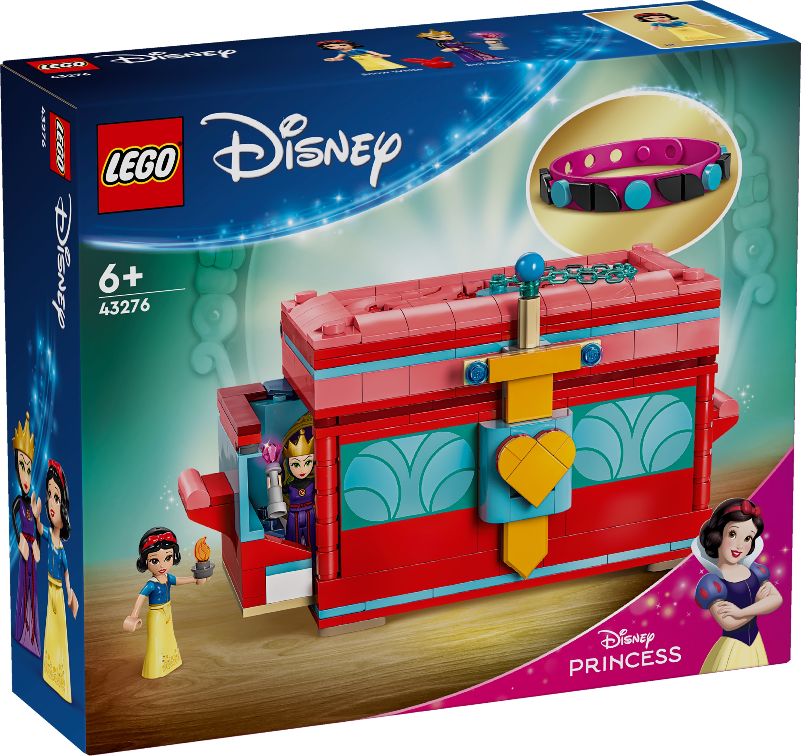 [飛米樂高積木專賣店] LEGO 43276 Disney-白雪公主的首飾盒