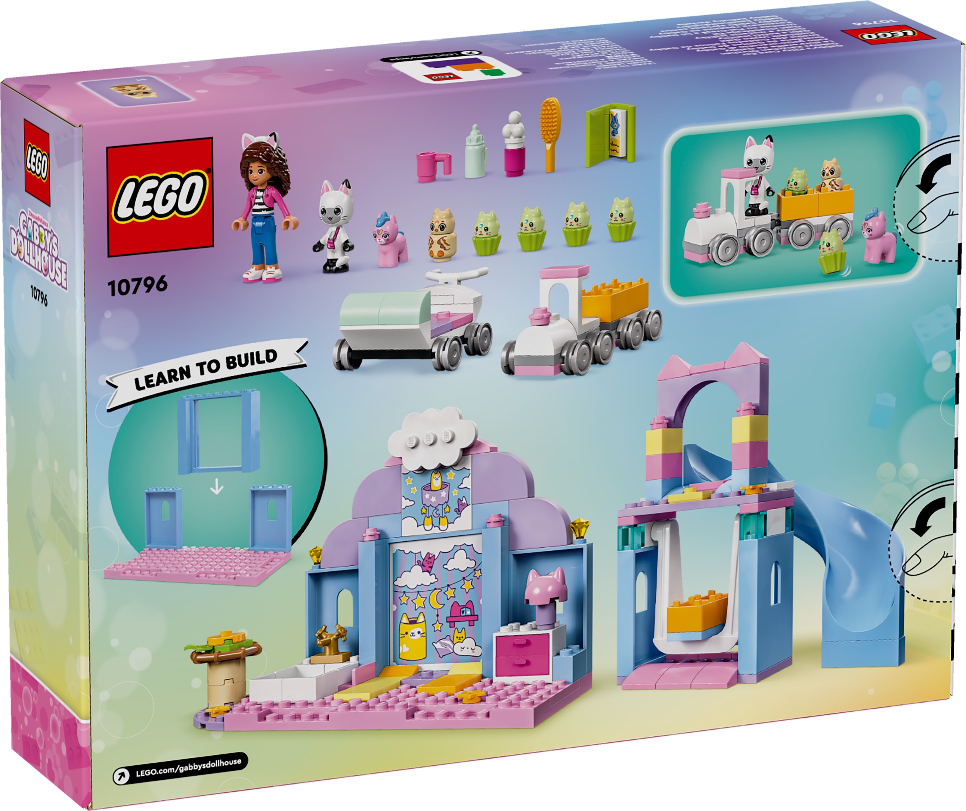[飛米樂高積木專賣店] LEGO 10796 蓋比娃娃屋-蓋比的貓咪托育耳