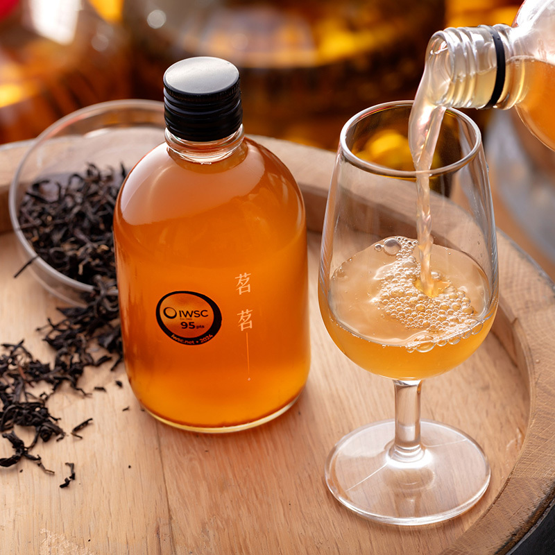 茗茗康普茶香檳｜桶陳康普- 2024 英國IWSC 世界金牌康普茶