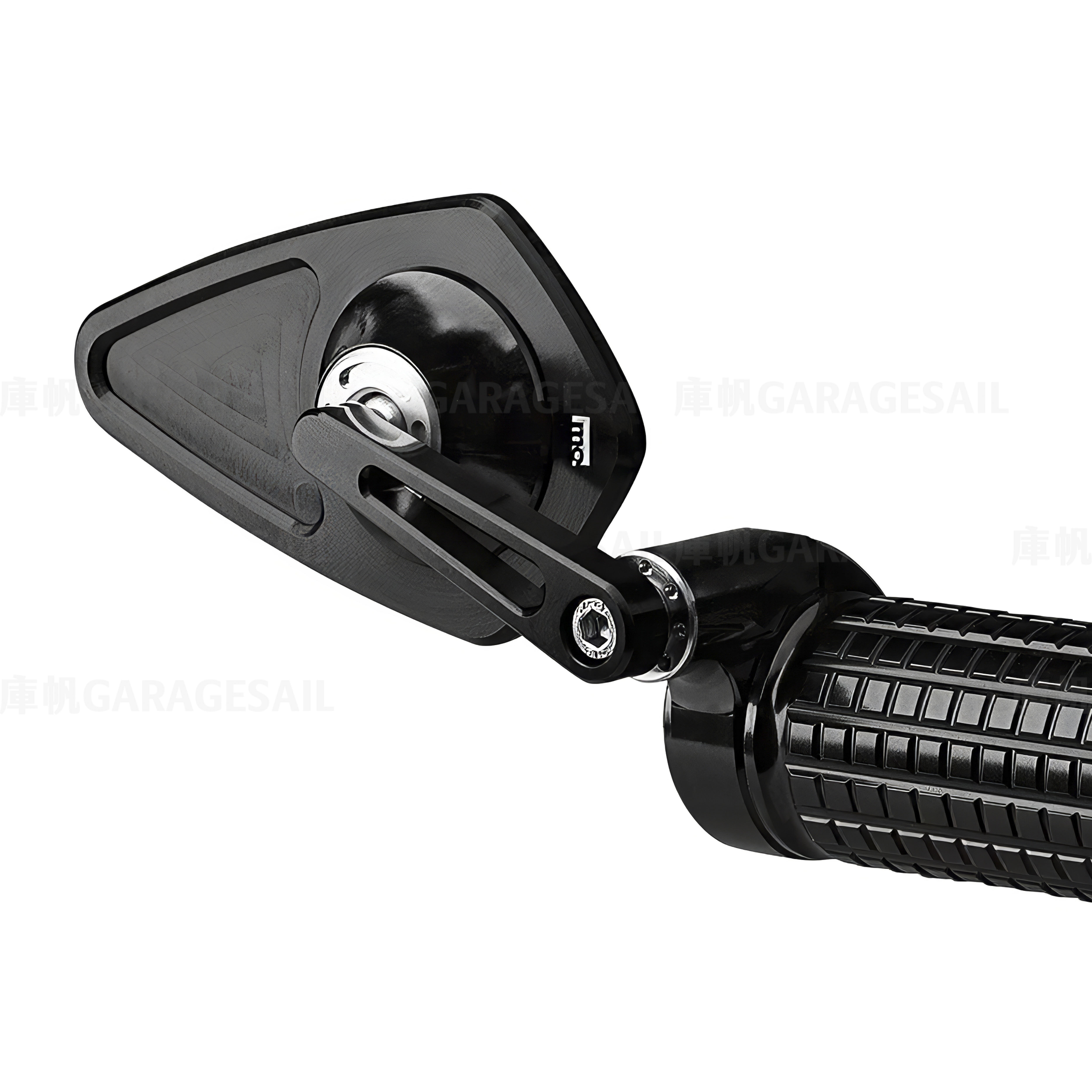 Motogadget 把手端 後照鏡 小菱形 短桿 可折