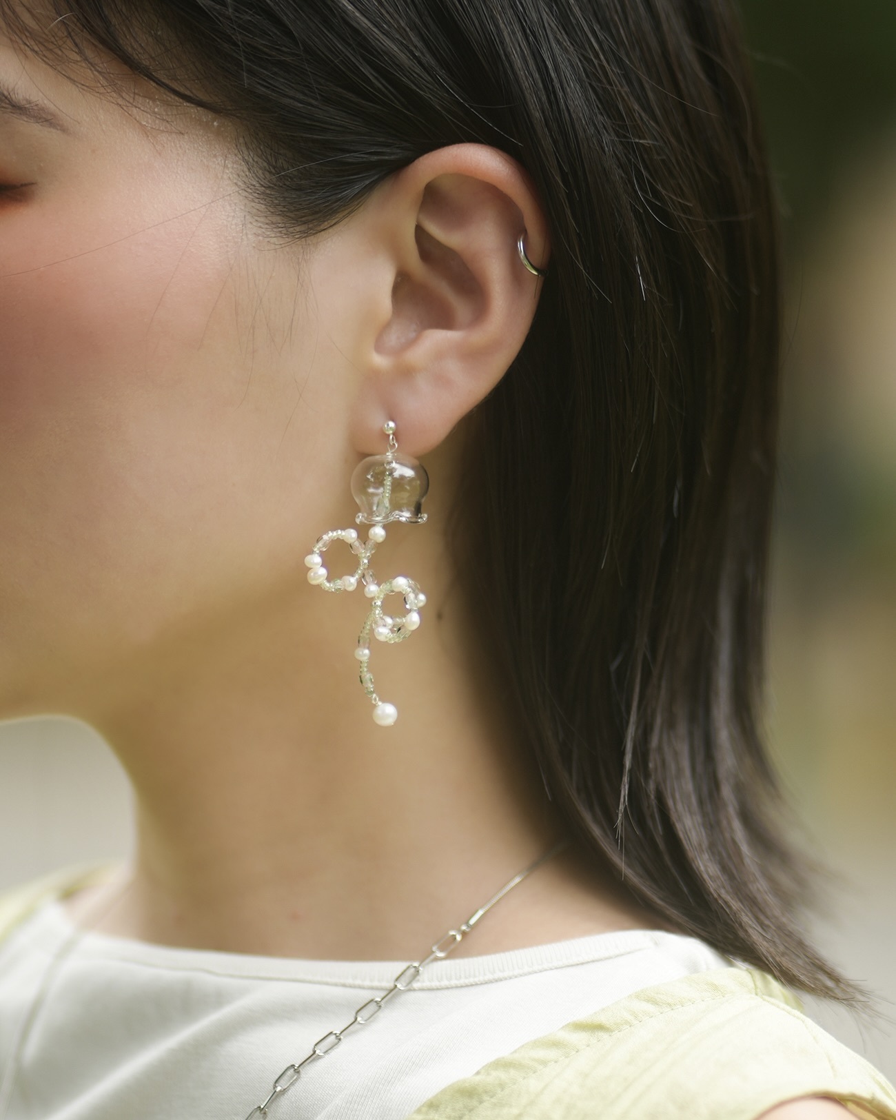 FG201 ꒰ DiTo.boN 𓇬 B.ear studio ꒱ 風鈴花 - 耳環