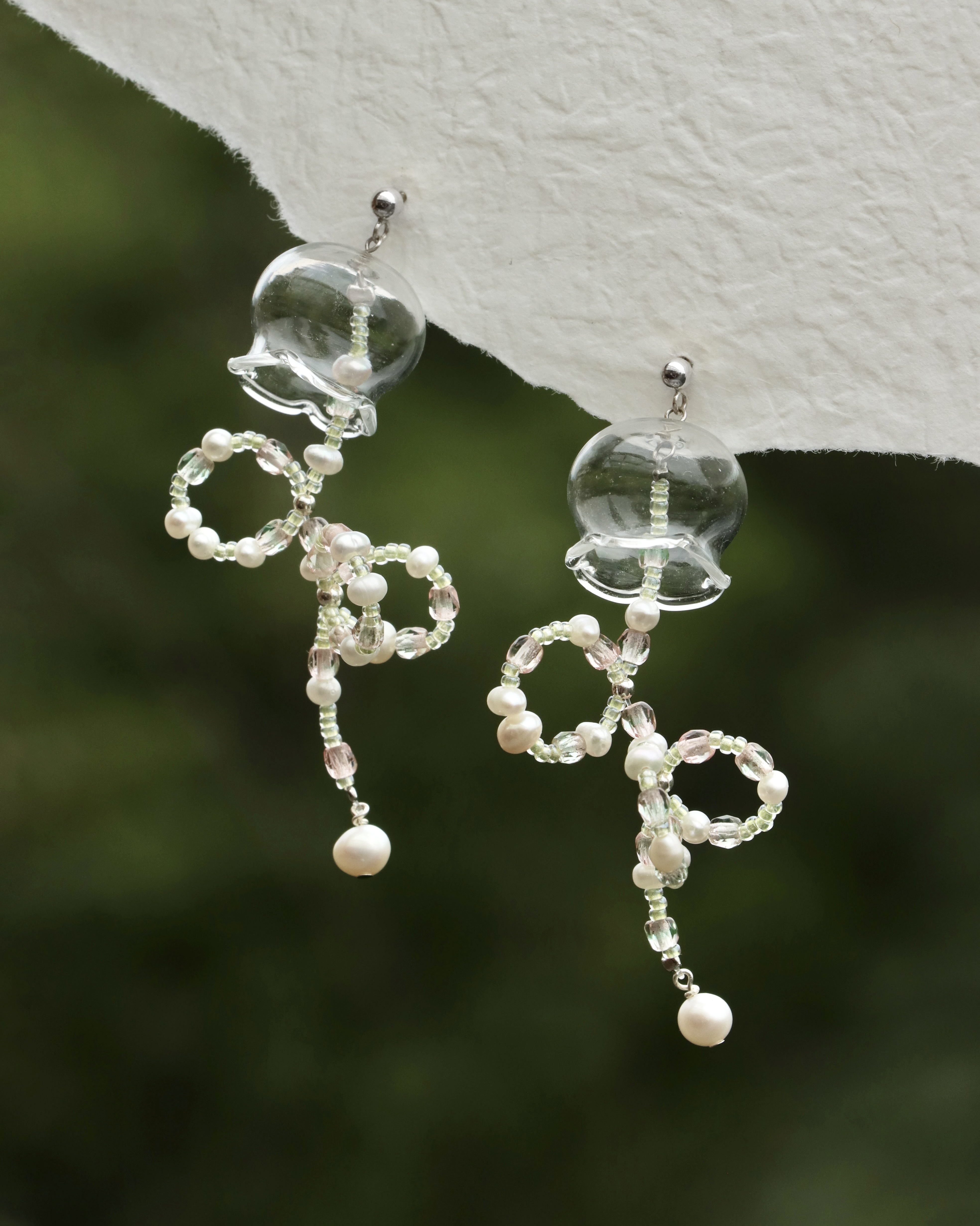 FG201 ꒰ DiTo.boN 𓇬 B.ear studio ꒱ 風鈴花 - 耳環