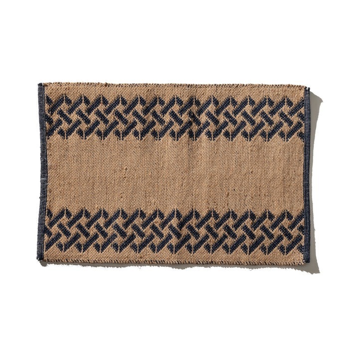 PUEBCO Tile Patterned Jute Mat / Sicily