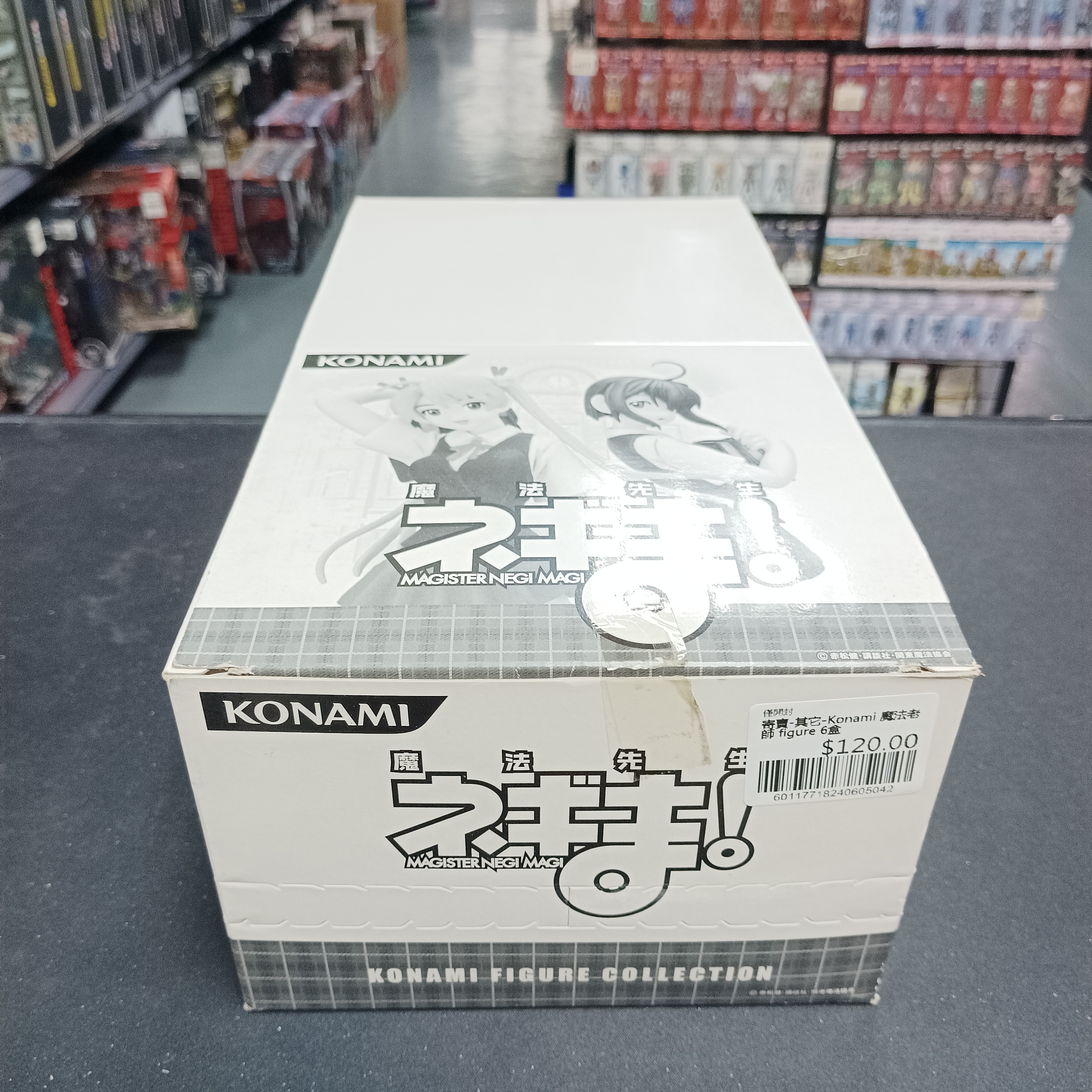 寄賣-其它-Konami 魔法老師 figure 6盒