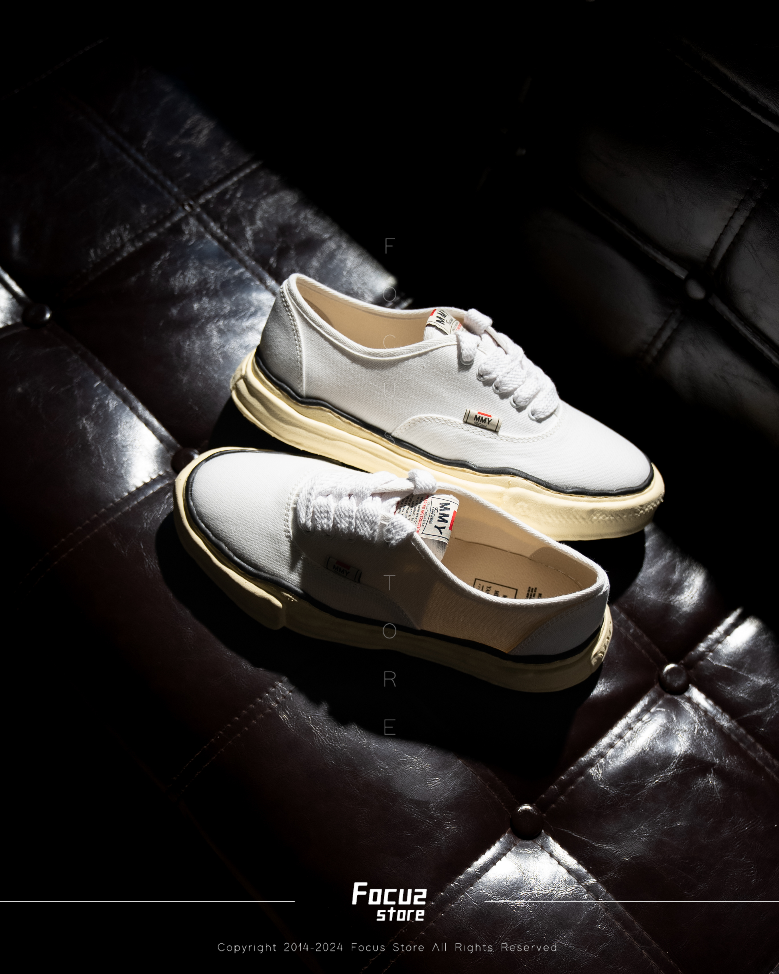 【Focus Store】現貨秒發 Maison Mihara Yasuhiro Baker OG Sole Vintage Canvas Low "White" 白色 奶油底 三原康裕 MMY A09FW735