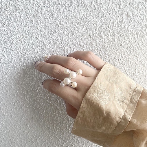 eat〰️珍珠葡萄戒指