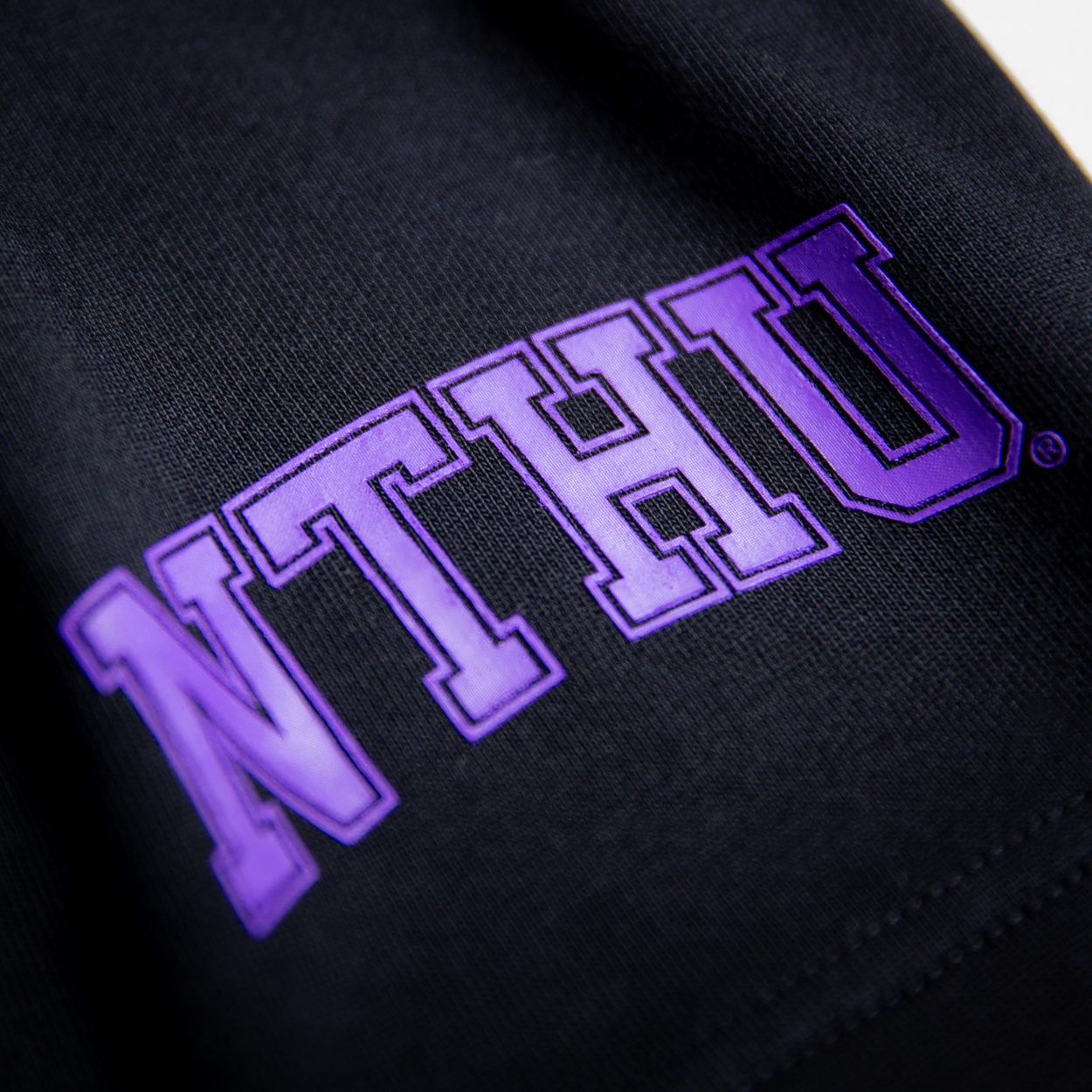 清華大學 NTHU 純棉重磅短褲 (黑色)