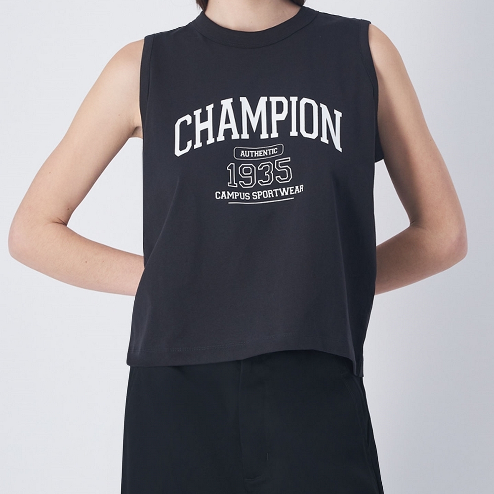 女款-1953短版背心-黑色（117208-ES510）