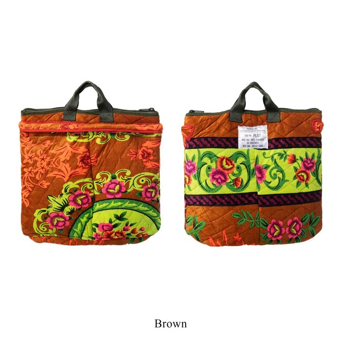 PUEBCO MAOS HELMET BAG Brown