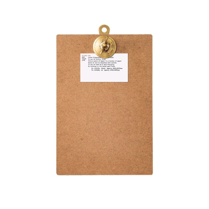 PUEBCO SCREW CLIPBOARD A4