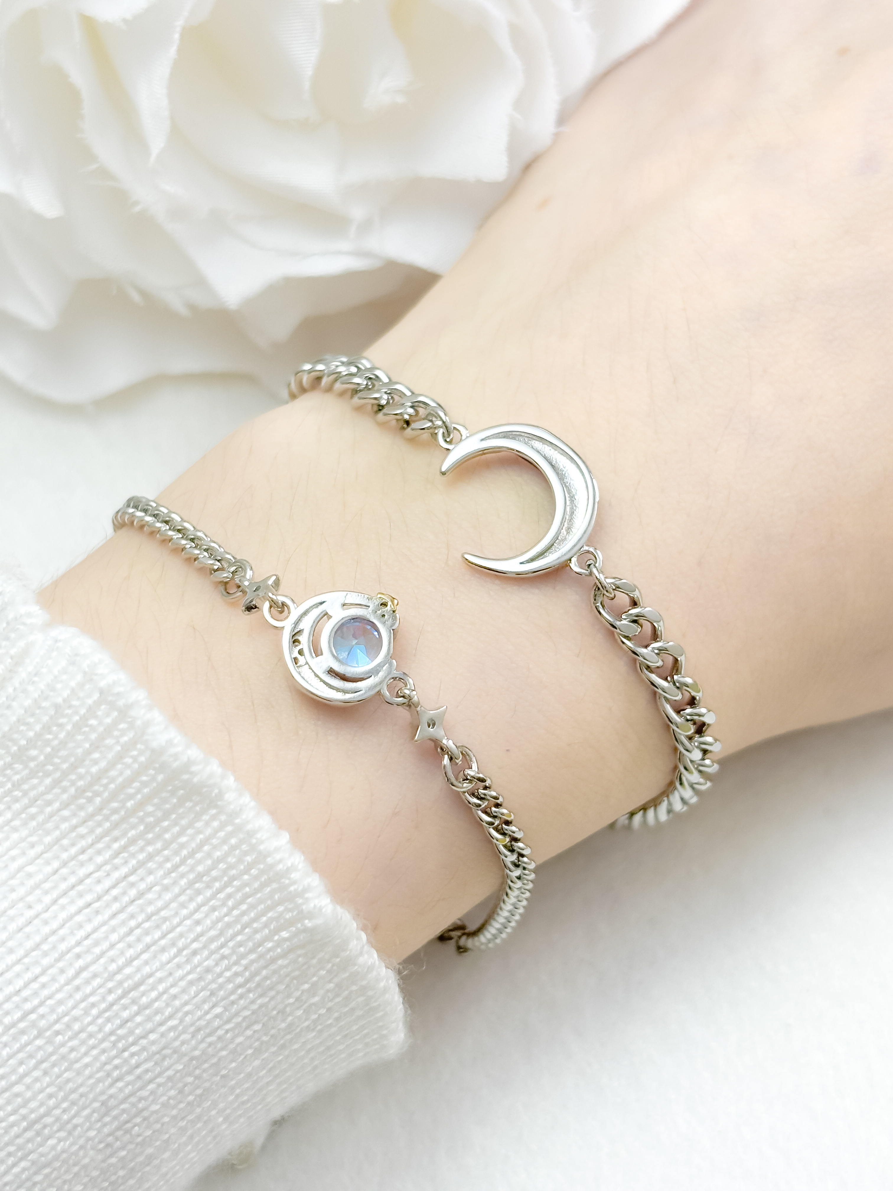 小王子和玫瑰花 情侶手鍊 免費刻字