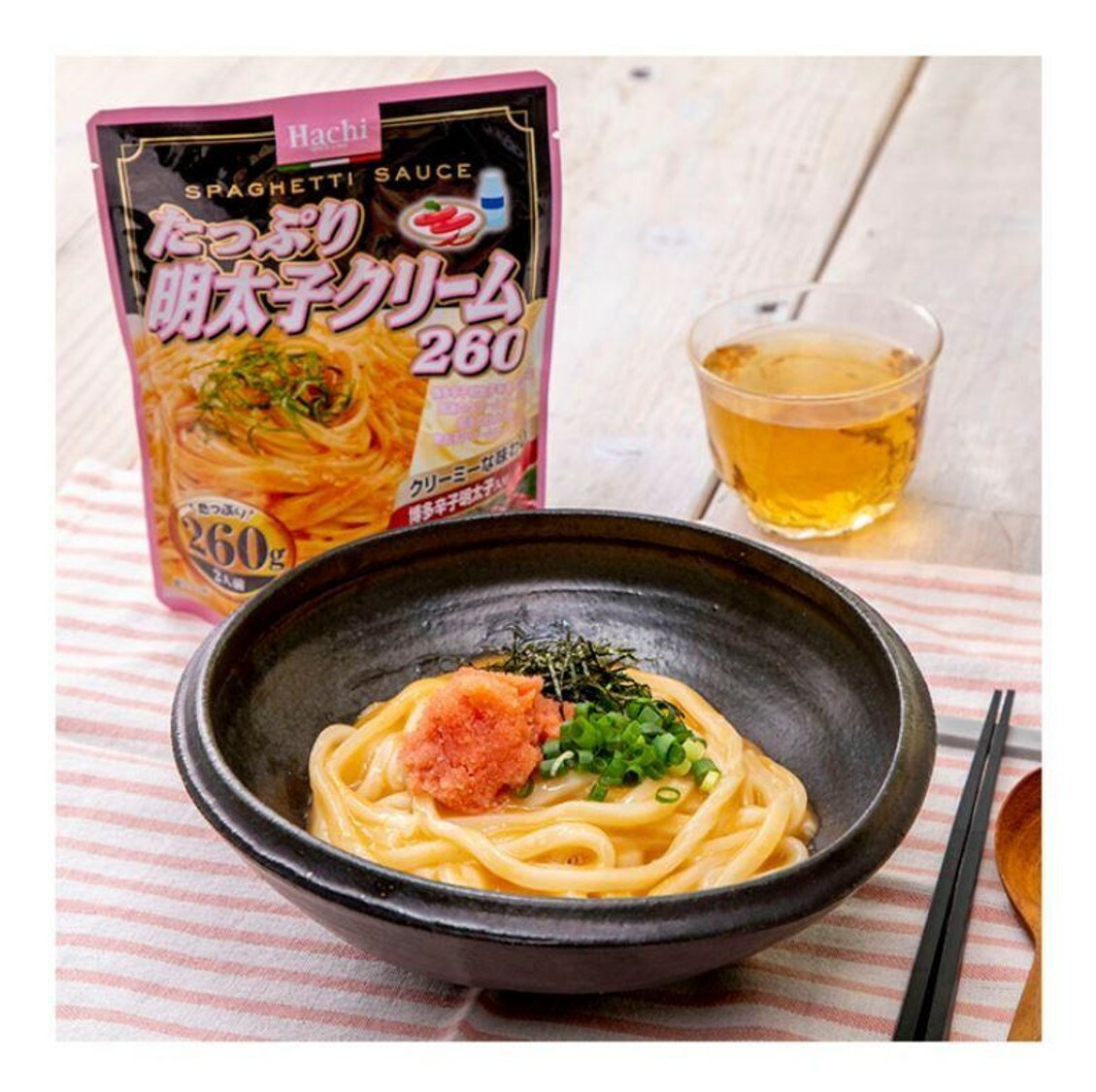 HACHI 明太子奶油風味意粉醬(2人食) X2 (260g)