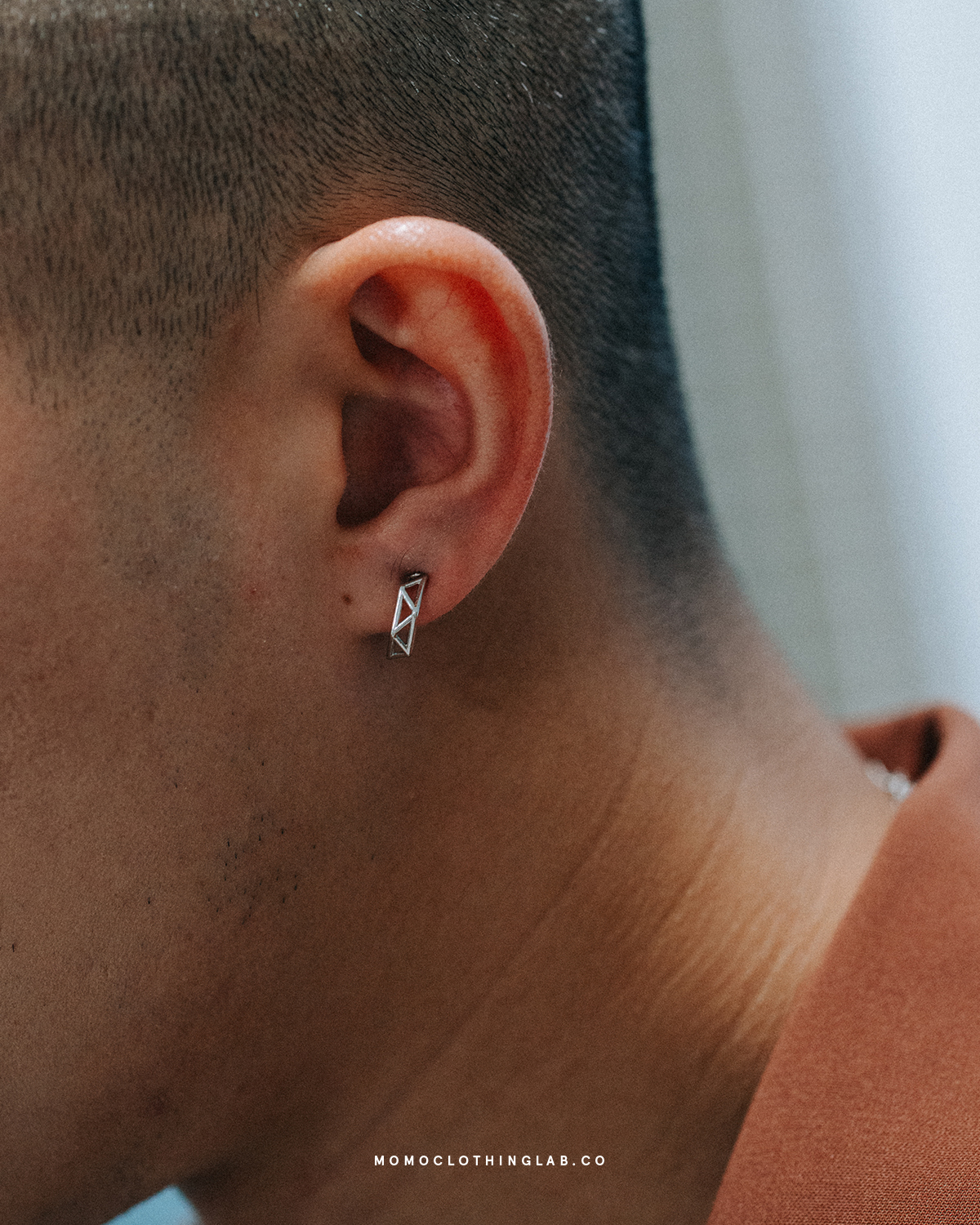 #現貨 (ACCE526) 鏤空幾何耳骨夾組