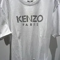 [S] KENZO CLASSIC KENZO PARIS T-SHIRT,WHITE, PF005TS0924SG-01 (SK200)