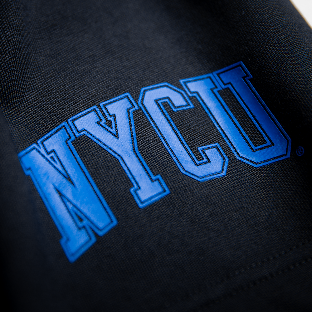 陽明交通大學 NYCU 純棉重磅短褲 (黑色)