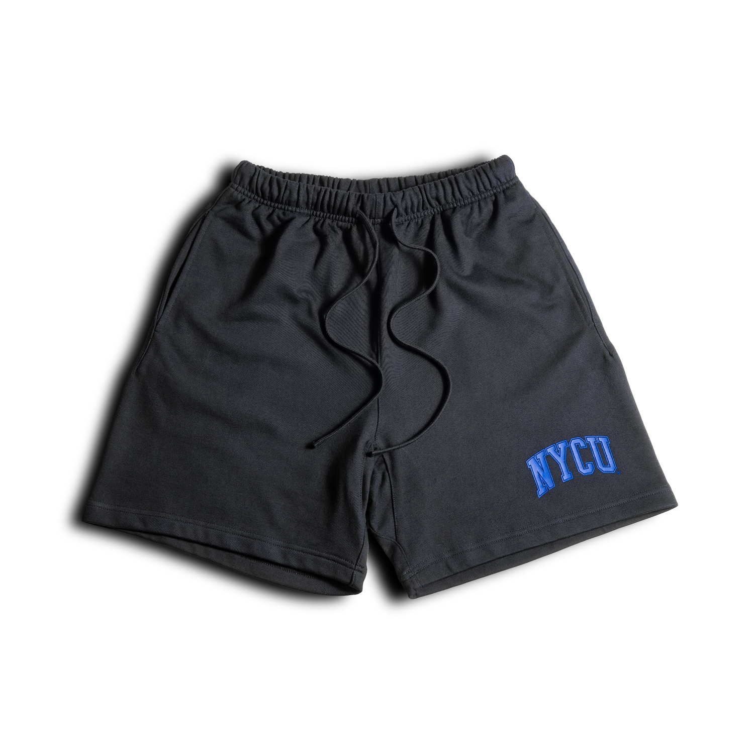 陽明交通大學 NYCU 純棉重磅短褲 (黑色)