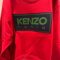 [S] KENZO PARIS CLASSIC SWEATSHIRT,RED, PFC65SW4164ME-21 (SK223)